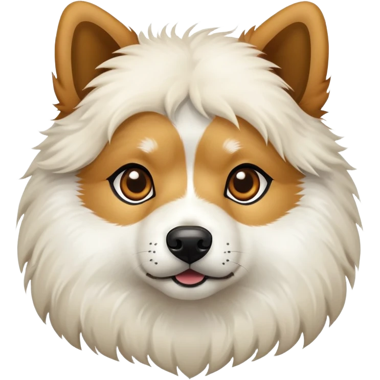 Chinese native dog emoji