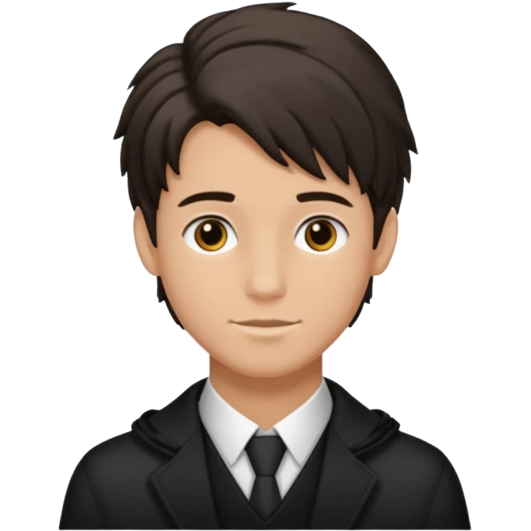 homme cheveux long attaché noir sans cheuveux dépanssant  16 ans, un peu bronzé  emoji