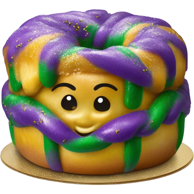 king cake emoji