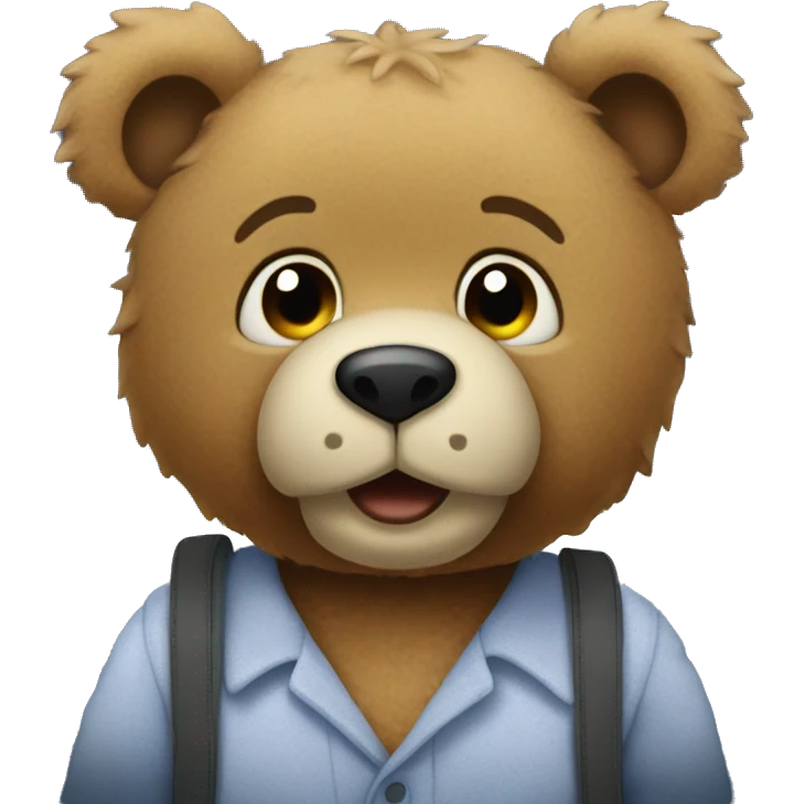 Good night teddy bear  emoji