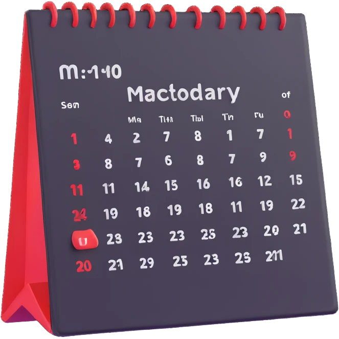 calendar with confirmed rescheduled shift emoji
