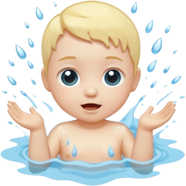 baby in water  emoji