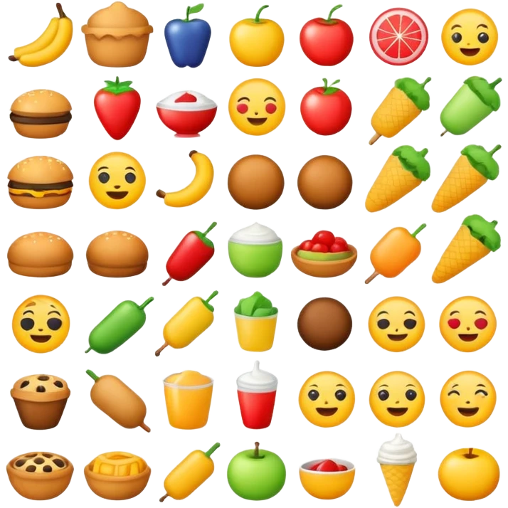 Emoji food emoji
