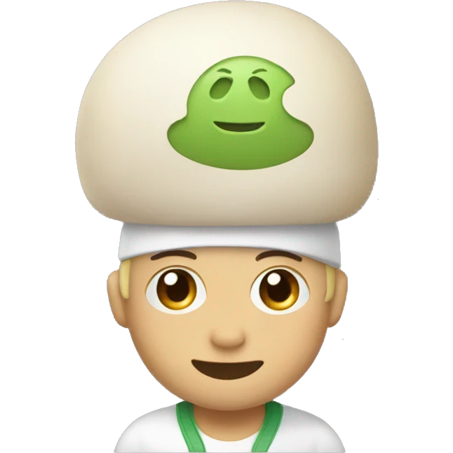 delivery with mochi head emoji