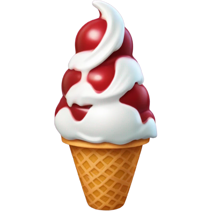 Ice cream emoji