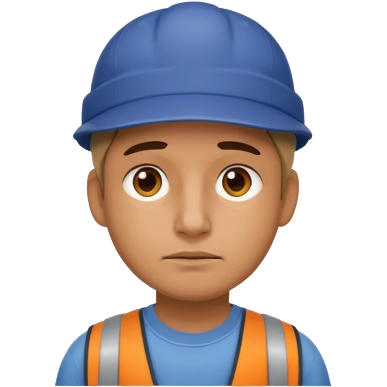 Developer going back to work after christmas holidays, looking tired and wearing a cap emoji