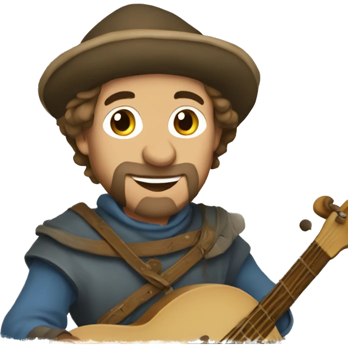 medieval Troubadour emoji