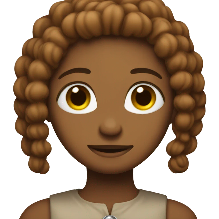 Brown Virgo symbol  emoji