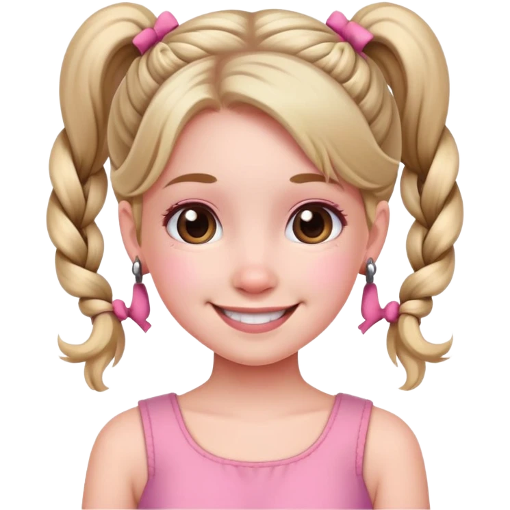 Girly girl emoji