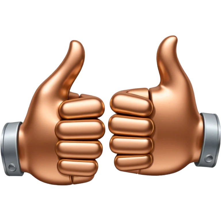 👍 and 👎 combined together emoji