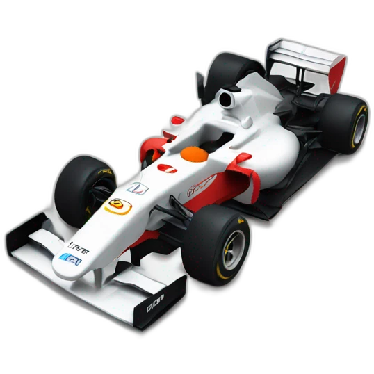 formula 1 car emoji