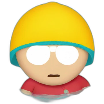 Cartman in pool emoji
