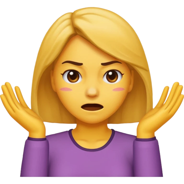 generate an emoji of a woman head smacking herself emoji