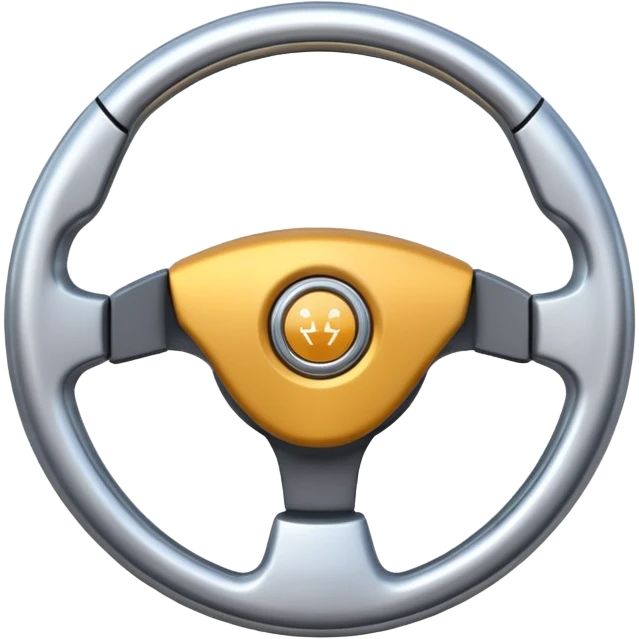 steering wheel ai robot emoji