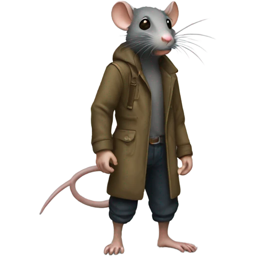 Rat stalker emoji