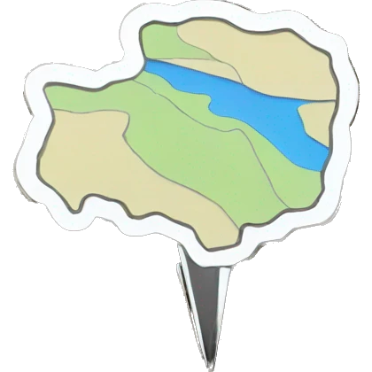 paper map pin  emoji