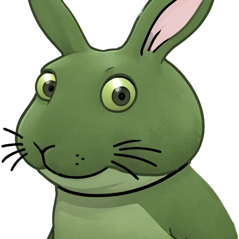 grey rabbit  emoji