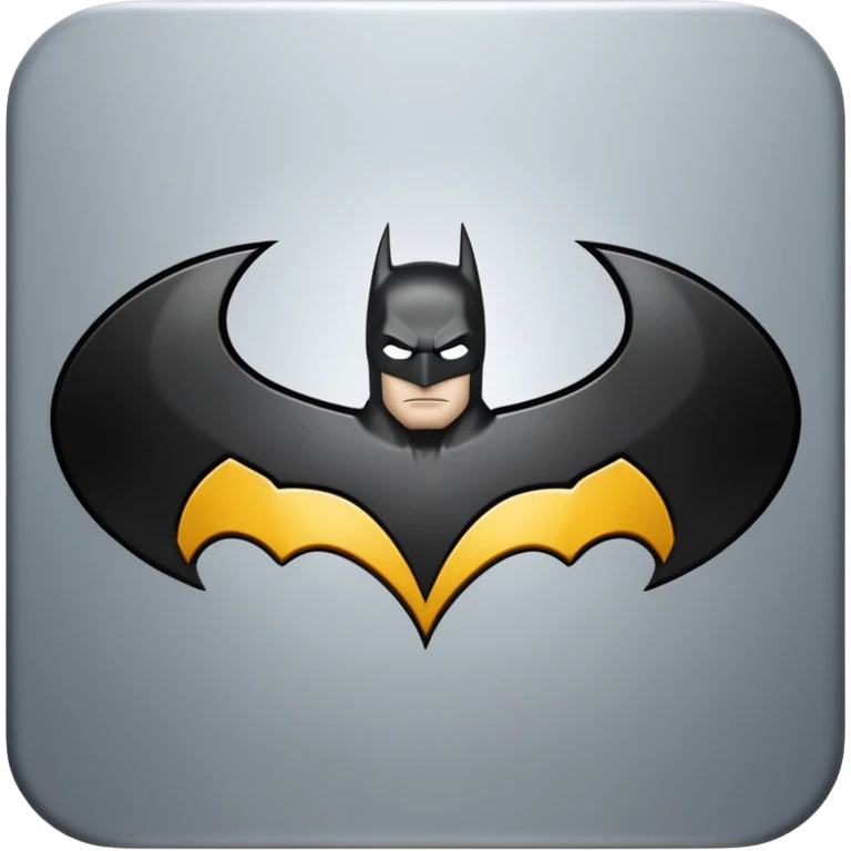 Batman symbol emoji