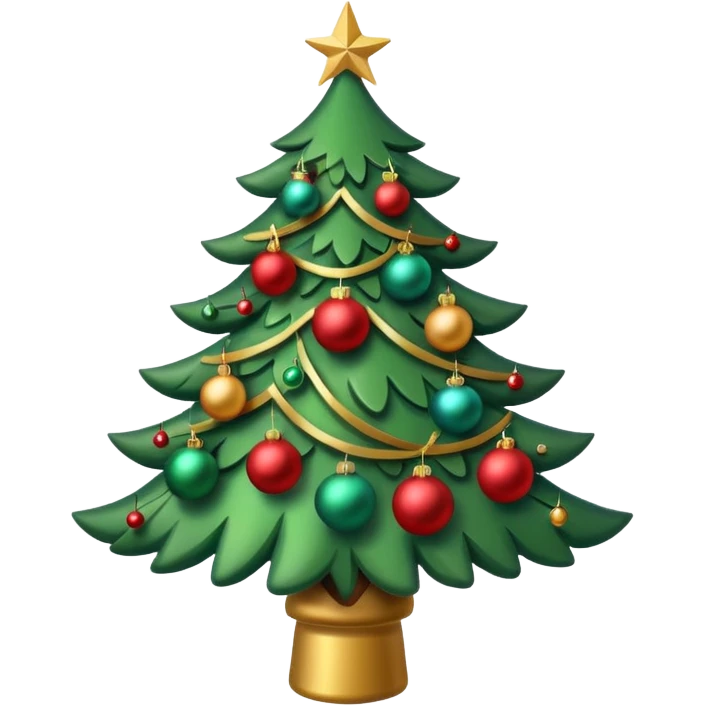 Christmas tree emoji