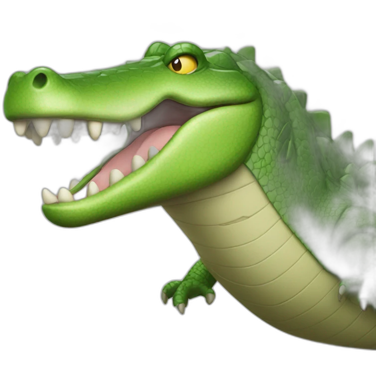 Money crocodile emoji