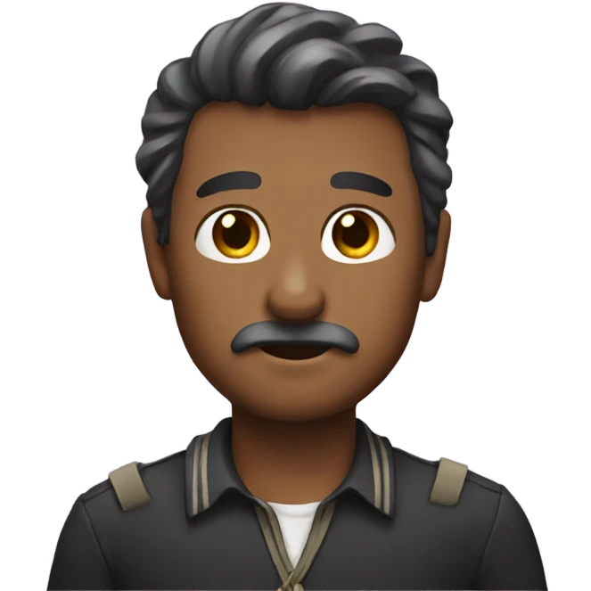 man with bow emoji