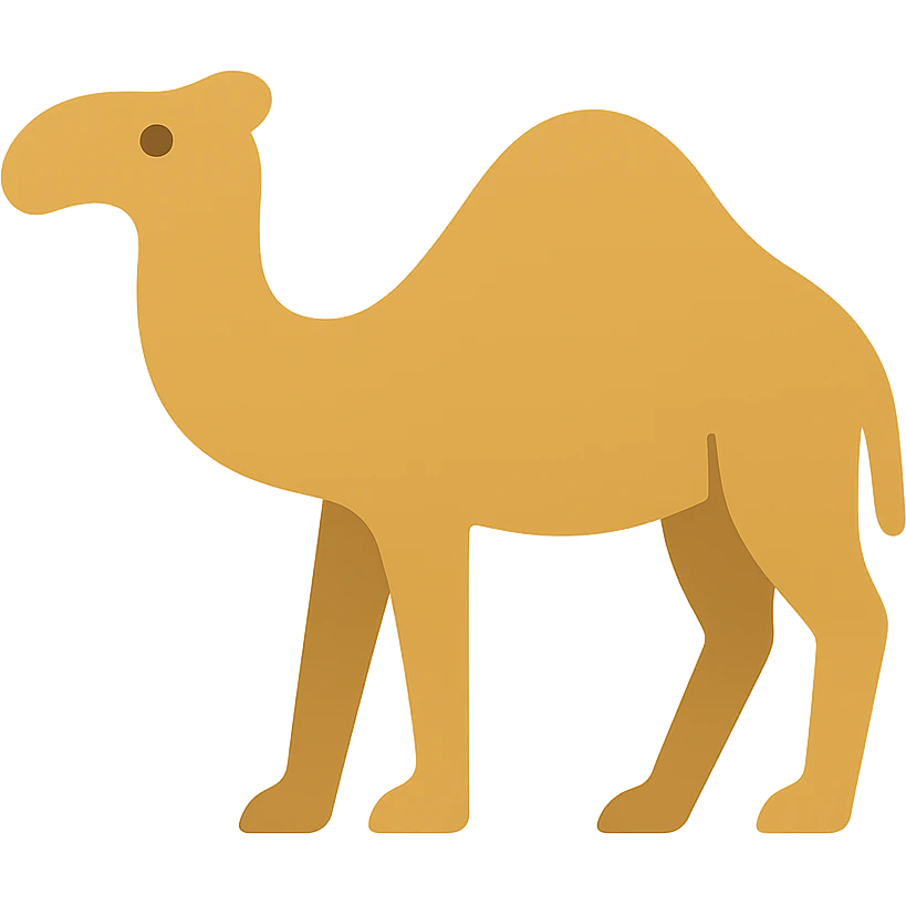 Camel emoji