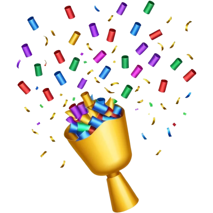 party popper emoji