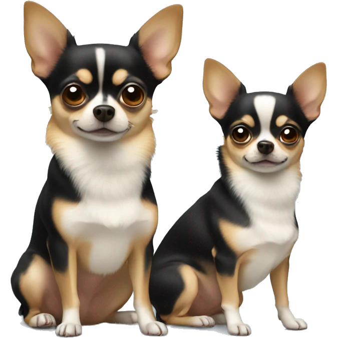 Two Chihuahuas emoji