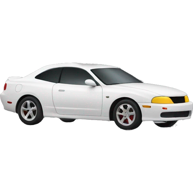 car drifting with smoke emoji