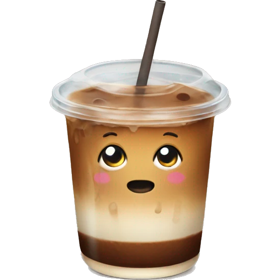 iced coffee emoji