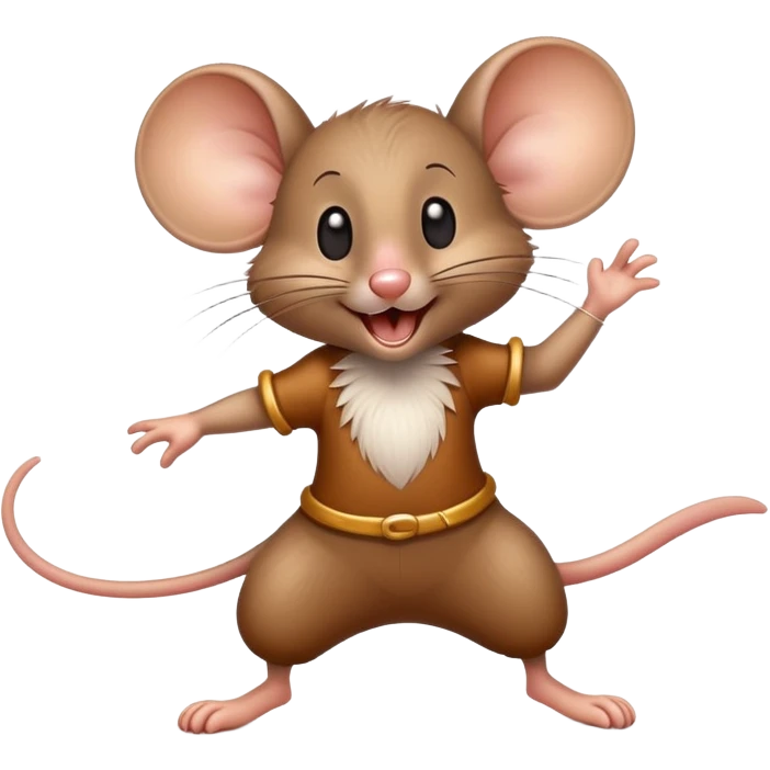 dancing mouse emoji