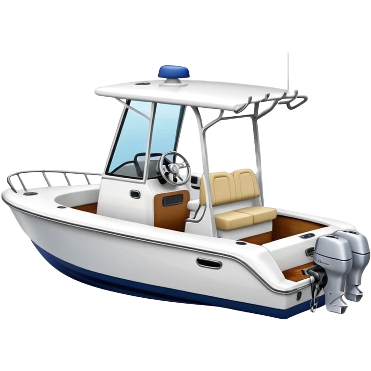 CENTER CONSOLE BOAT emoji