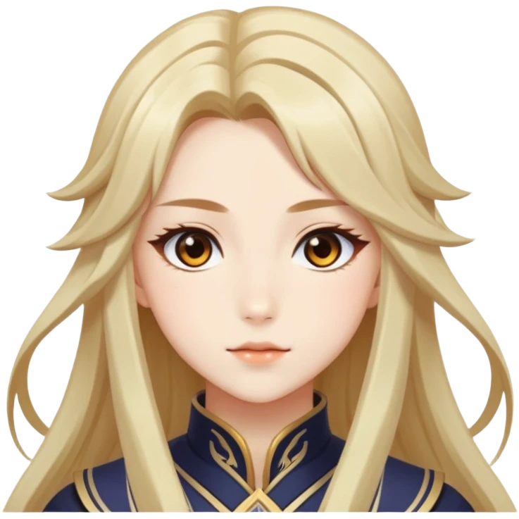Beautiful girl Genshin impact  emoji
