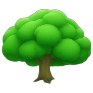 Green nature emoji