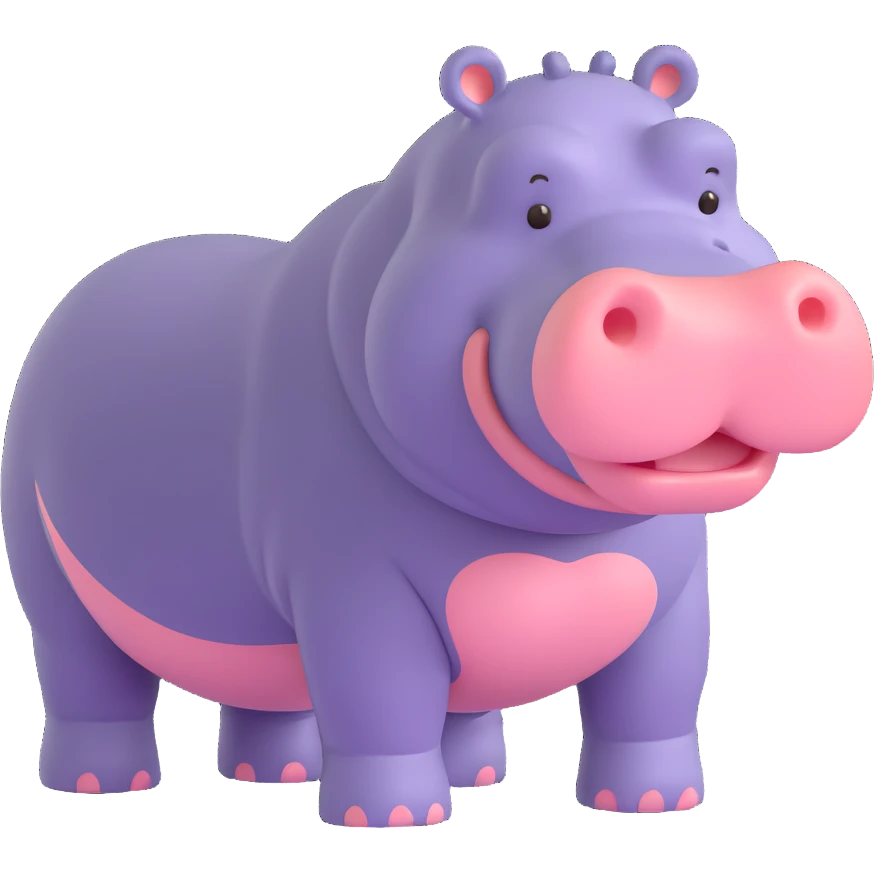 Hippo emoji