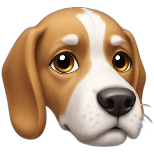 dog-dog emoji