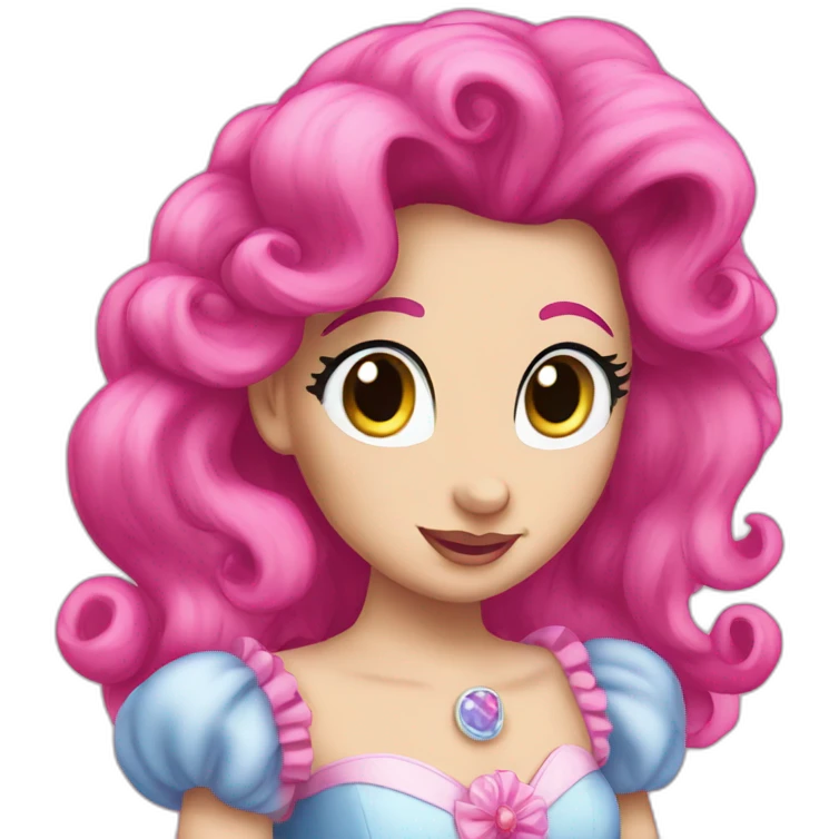Pinkie pie princess emoji