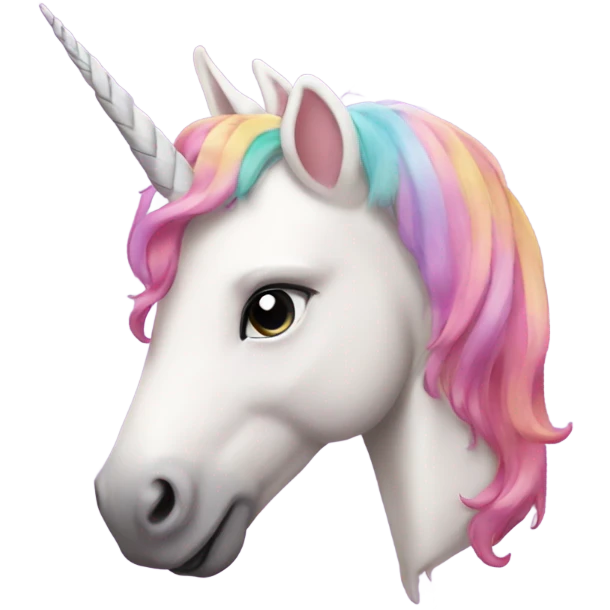 Heart with unicorn inside emoji