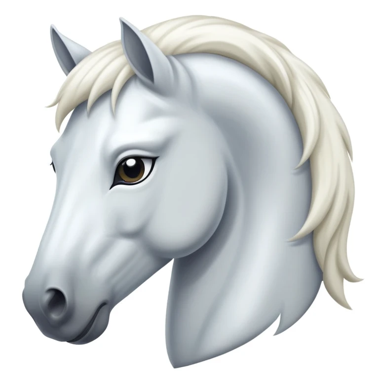White horse emoji