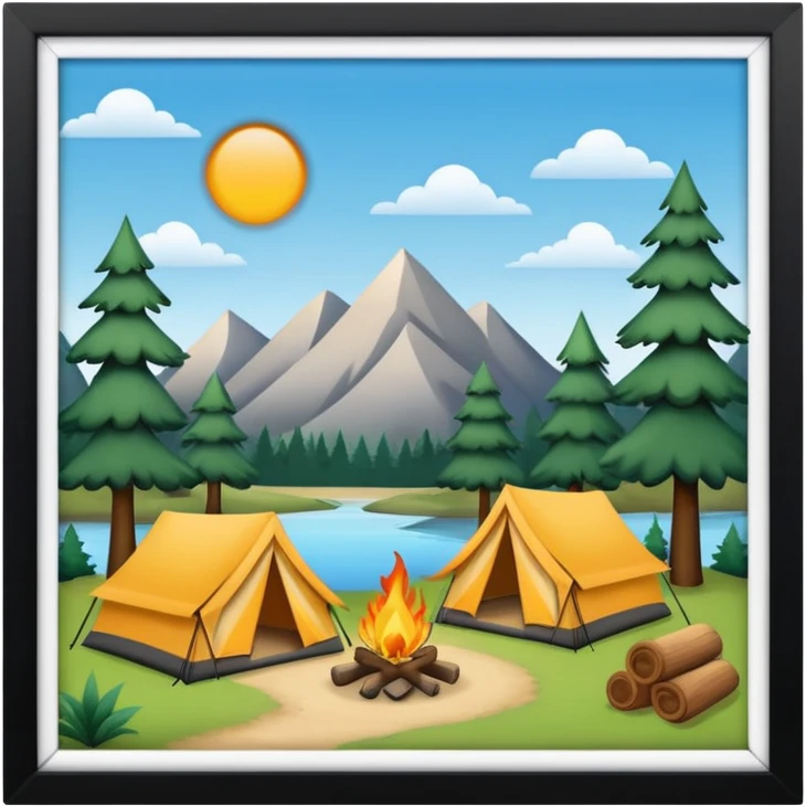 Class A motorhome. Add a campground emoji