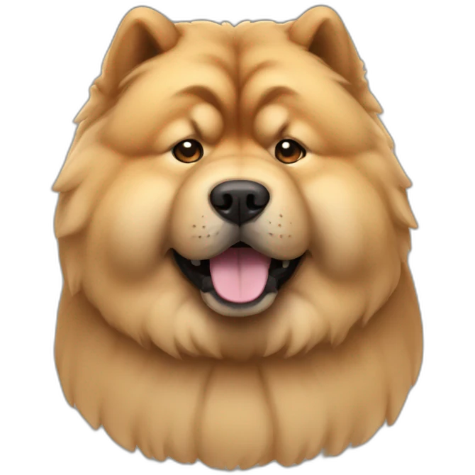 Chow chow emoji