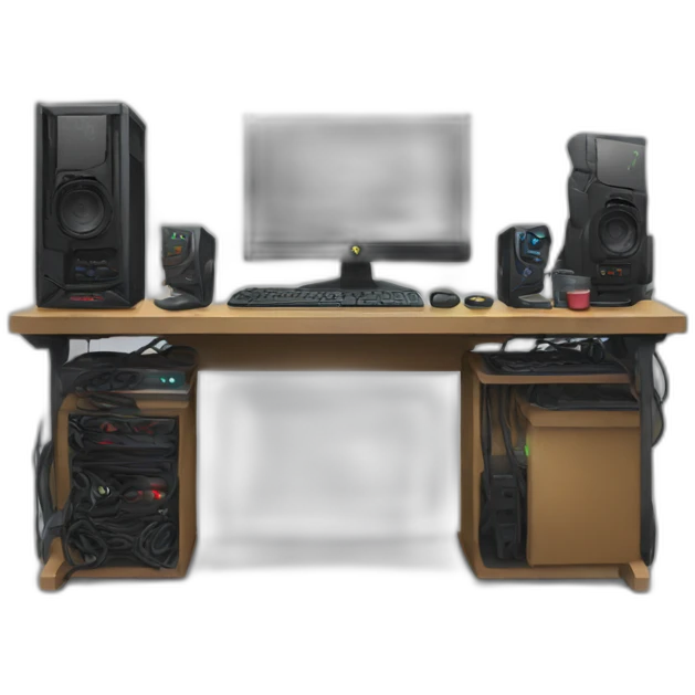 Pc gaming setup emoji