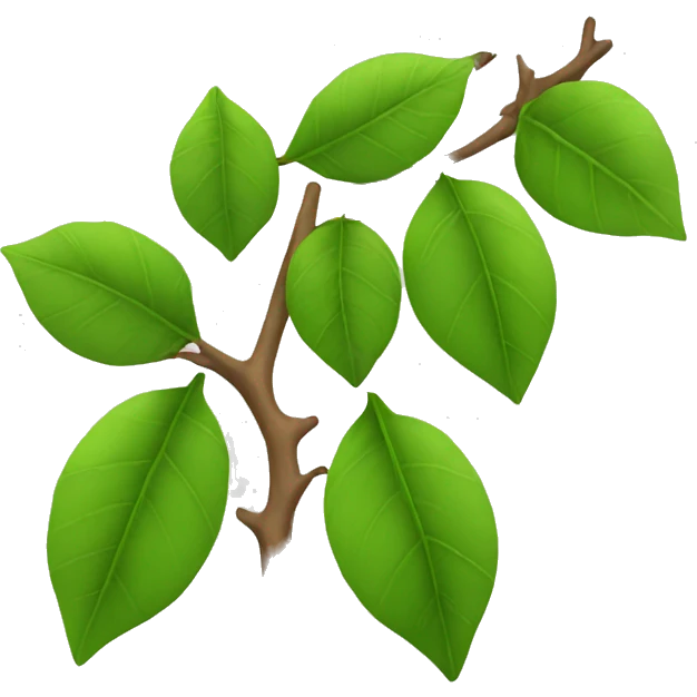 leaves on a branch emoji