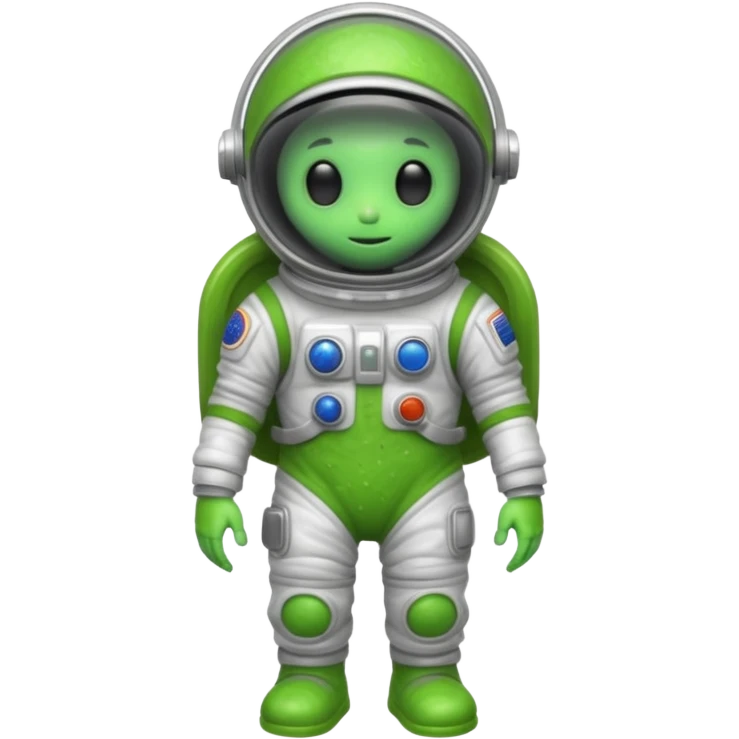 slime alien Astronaut emoji
