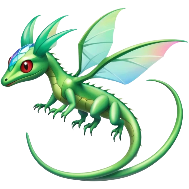 Shiny Exotic Flygon-Amaura-Hybrid-Creature emoji