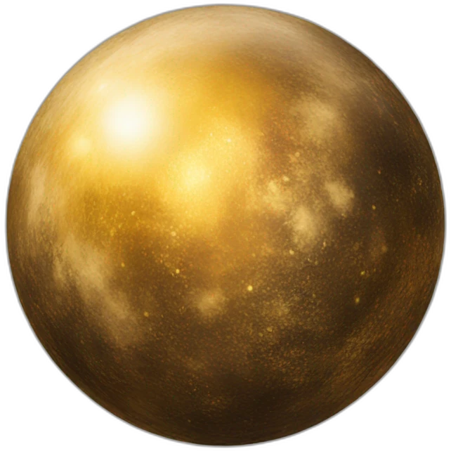 gold planet emoji