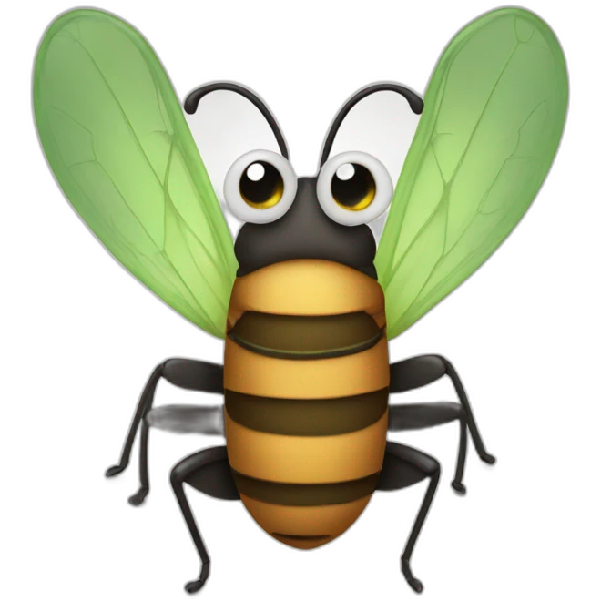 goofy looking bug] emoji