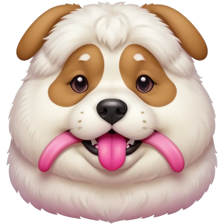 Fattest dog in the world emoji