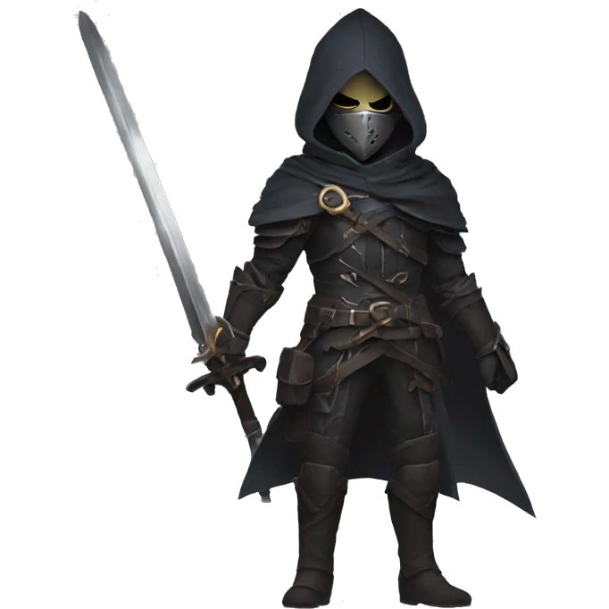 Corvo Attano with your mask and your sword emoji