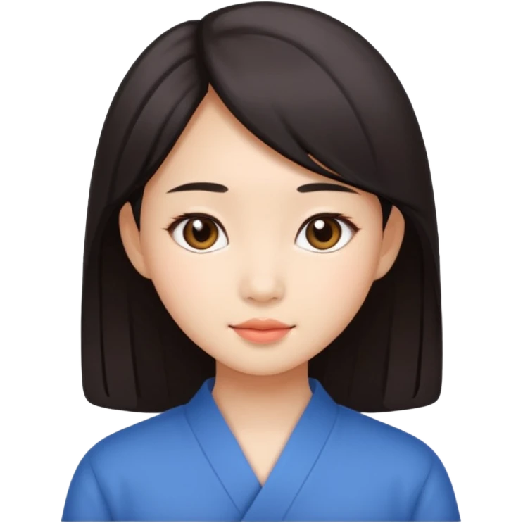 Cute Asian Girl emoji